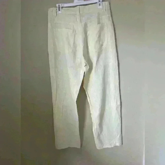 NWT Zara Men Linen Pants size 42 - Picture 4 of 7